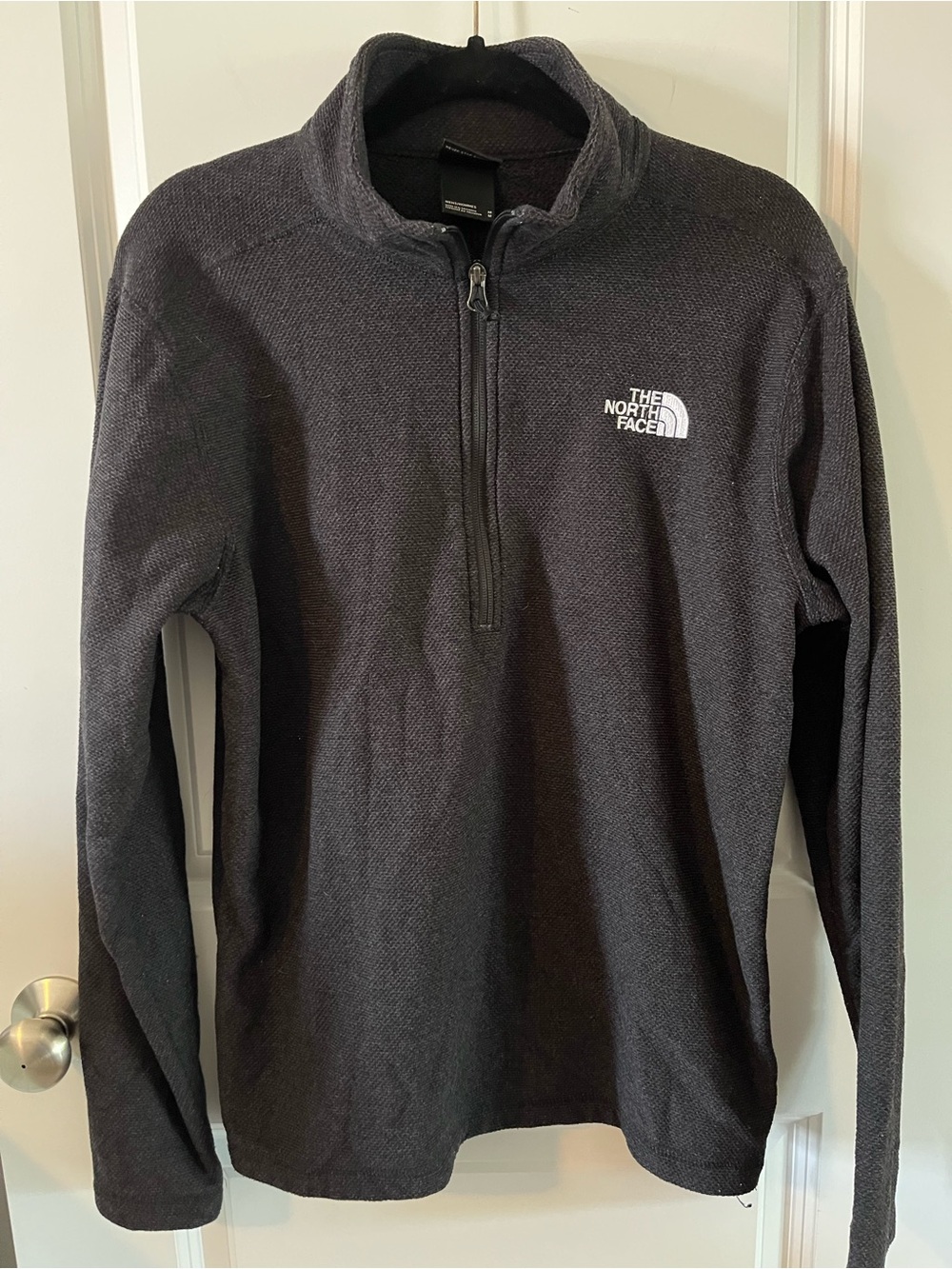 The North Face Men’s Charcoal Half-Zip Pullover